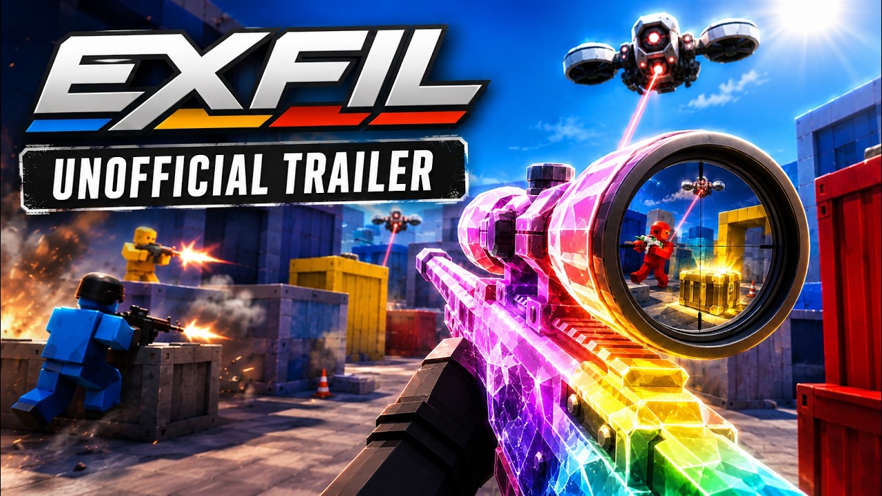 Unofficial Exfil Trailer (Roblox First Extraction Shooter)
