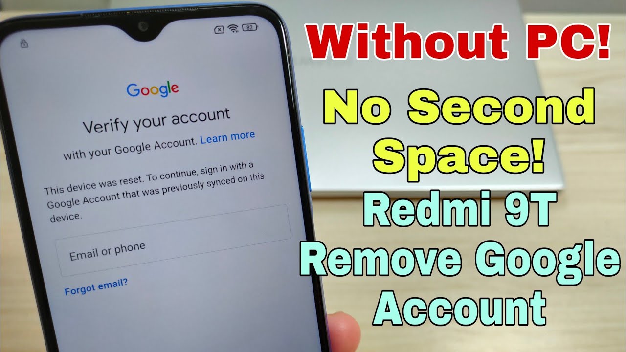 MIUI 12.5.3!!! Xiaomi Redmi 9T (M2010J19SG), Remove Google Account Bypass FRP. Without PC!!!