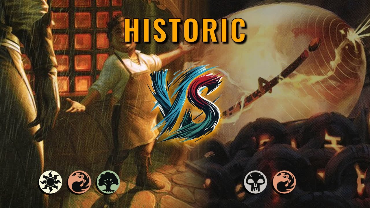 MTG Historic - Naya Aggro by CunicoliGoblin VS Grixis Aggro by T12