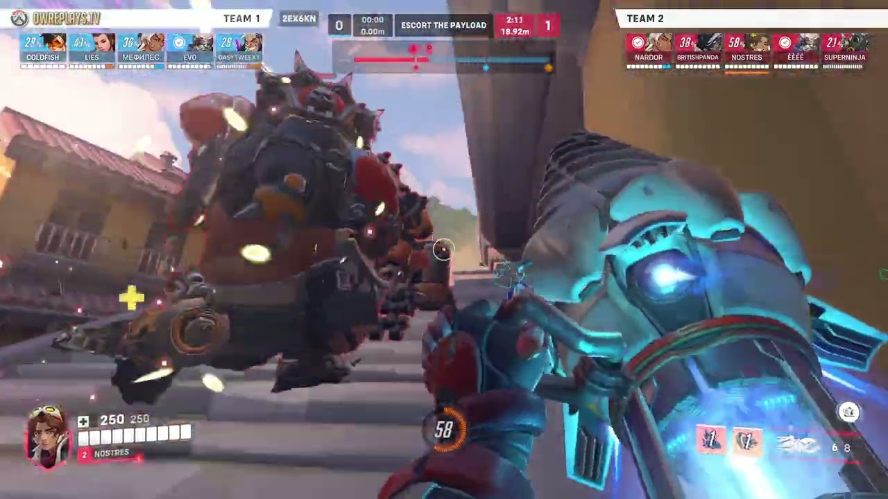 My team just listened to me by NOSTRES — Overwatch 2 Replay 2EX6KN