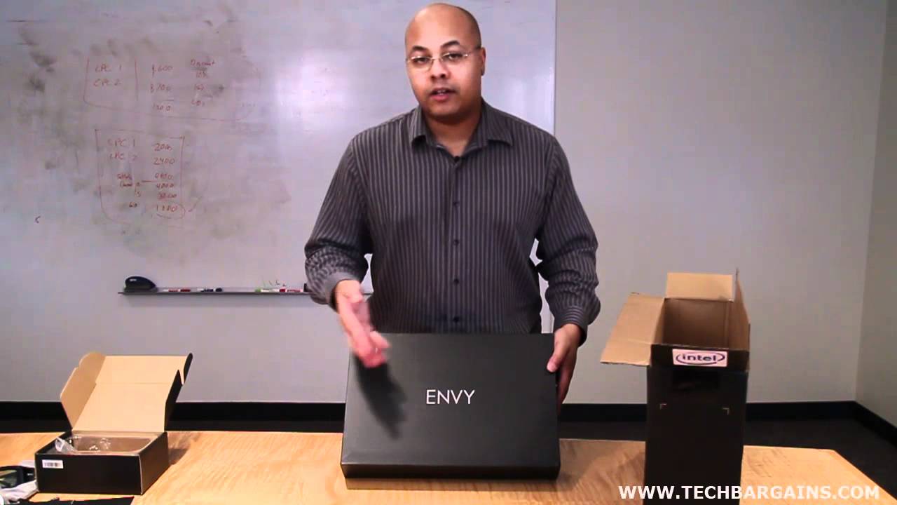 HP Envy 17 3D Unboxing (HD)