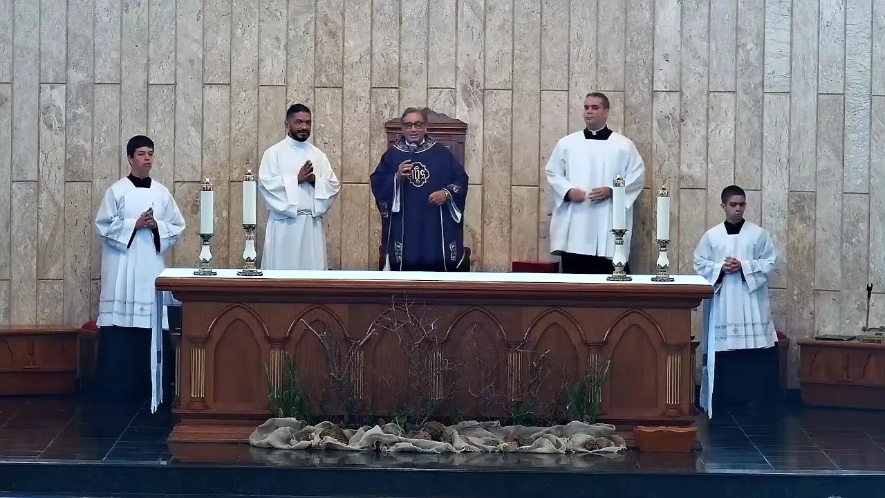Santa Missa | 1º Domingo da Quaresma | Ao Vivo | 22/02/2025