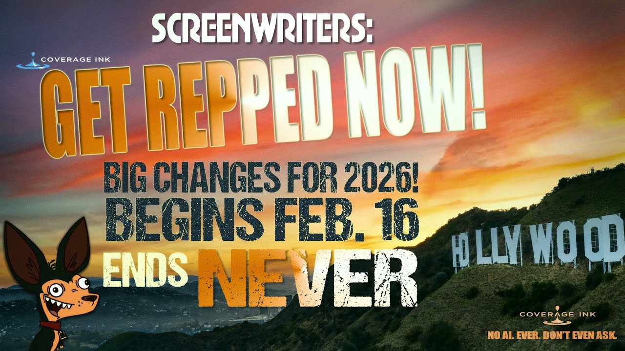#Screenwriters Get Repped Now Returns Feb. 16 2026 - For Good! #screenwriting