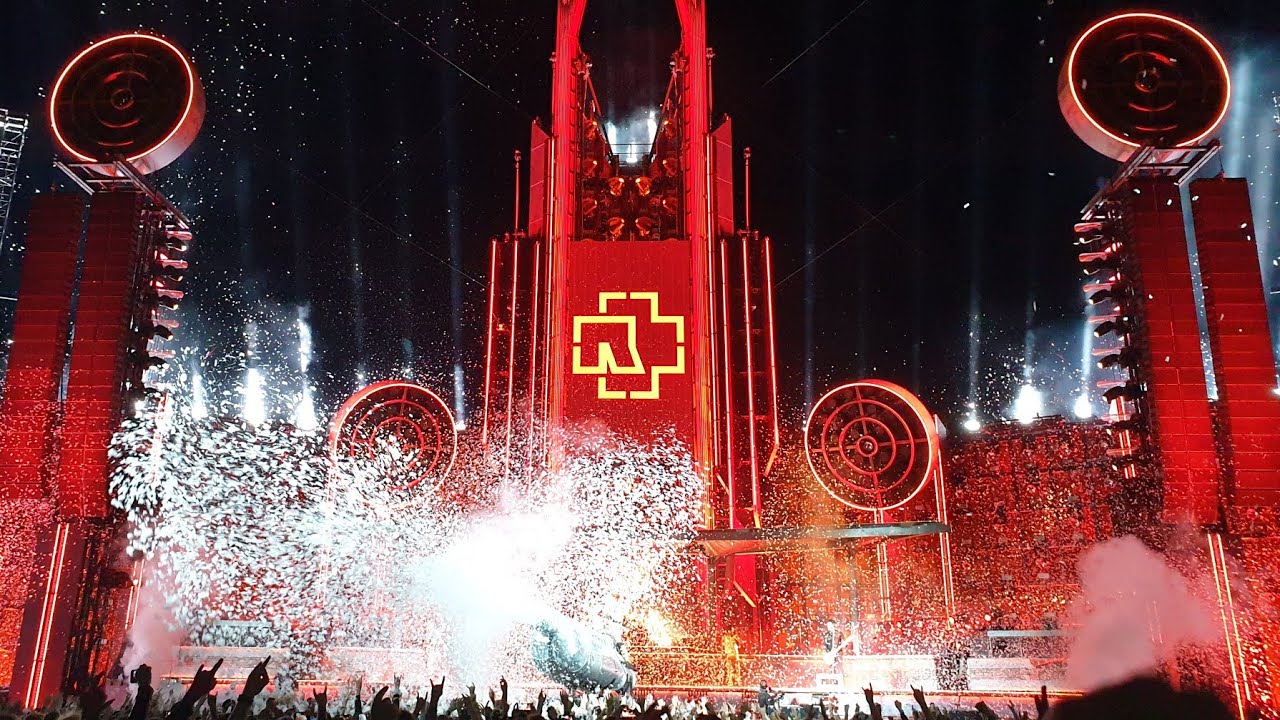 Rammstein live at Stockholm Stadion, 14 August 2019