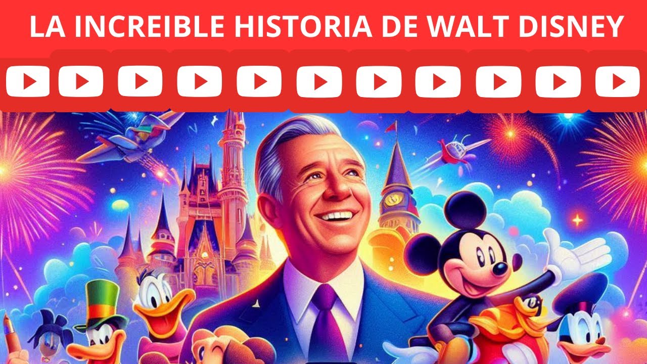 LA INCREIBLE HISTORIA DE WALT DISNEY