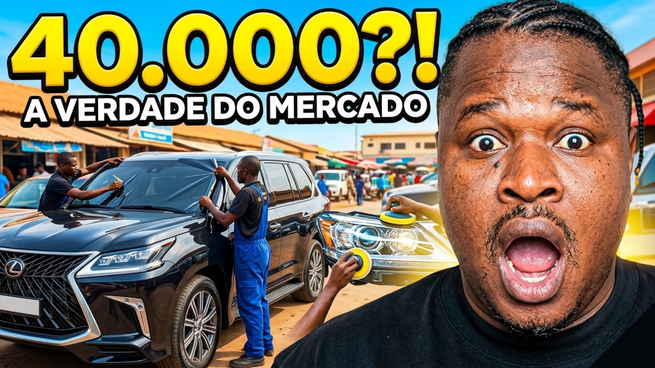FUI AO MERCADO DOS CONGOLESES… QUASE ME COBRARAM 40.000 SEM EU PEDIR! 😳