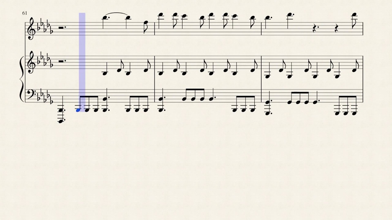 Imagine Dragons - Believer - Flute Sheet Music
