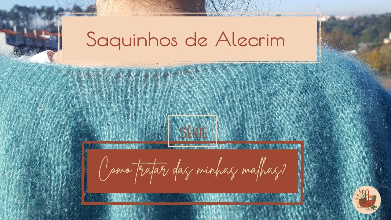 Saquinhos de Alecrim // Ângela Pontos e Voltas Tricot