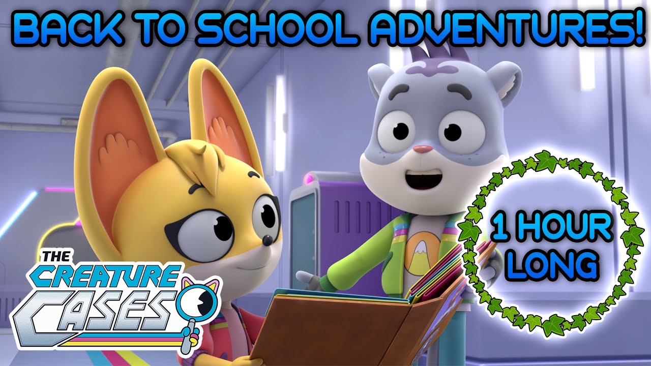 @CreatureCases - 🔢📚 Back to School ADVENTURES! 📚🔢 | 1 HOUR Compilation | Kit and Sam