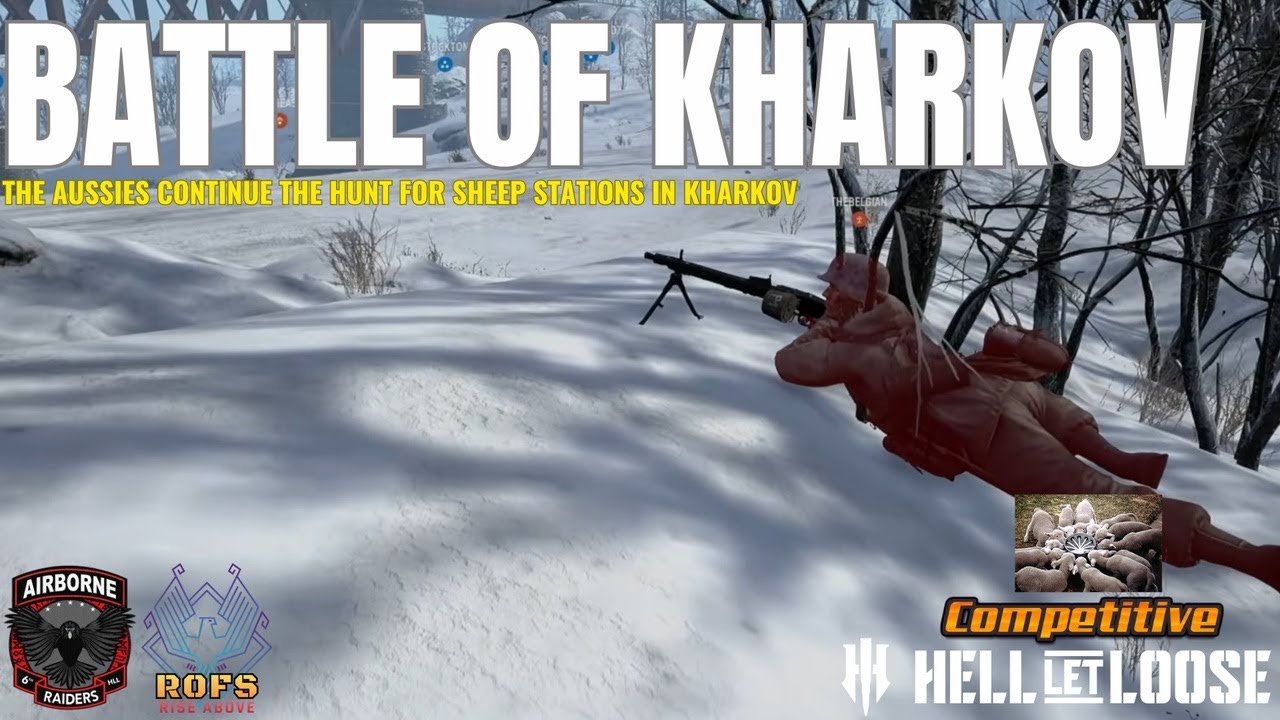 Competitive Hell Let Loose | Battle of Kharkov Distillery | 6th vs ROFS 40v40 | OSCL| Console