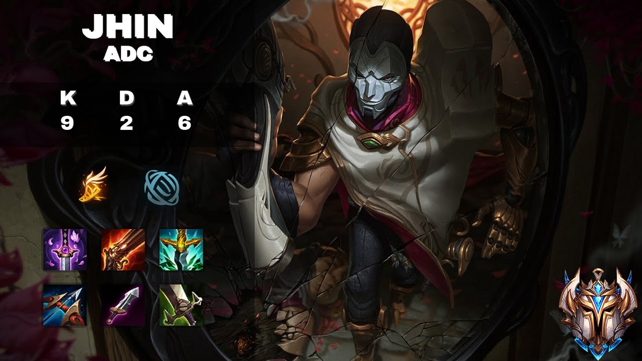 ADC Jhin vs Caitlyn - ADC DIFF 🔥🔥 | Challenger League of Legends Replay