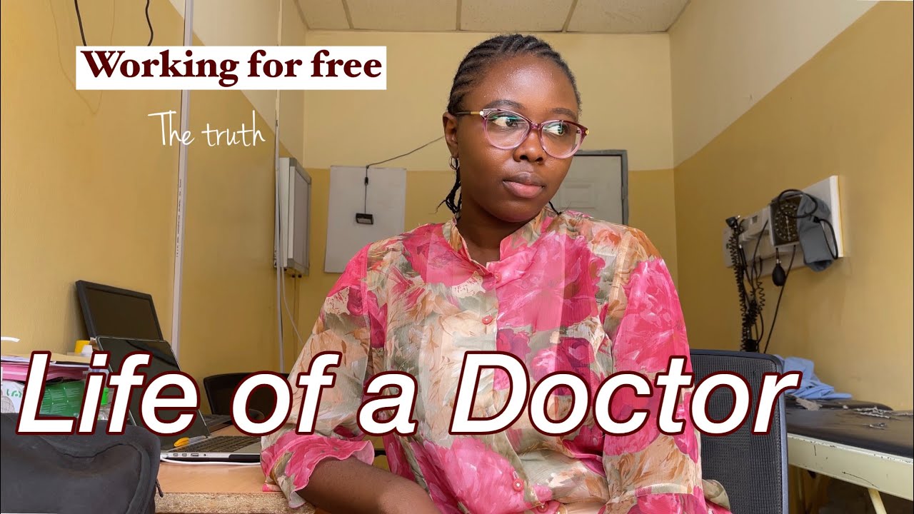 A week in the life of doctor working FOR FREE, celebrating the New year in the hospital, Nysc- VLOG