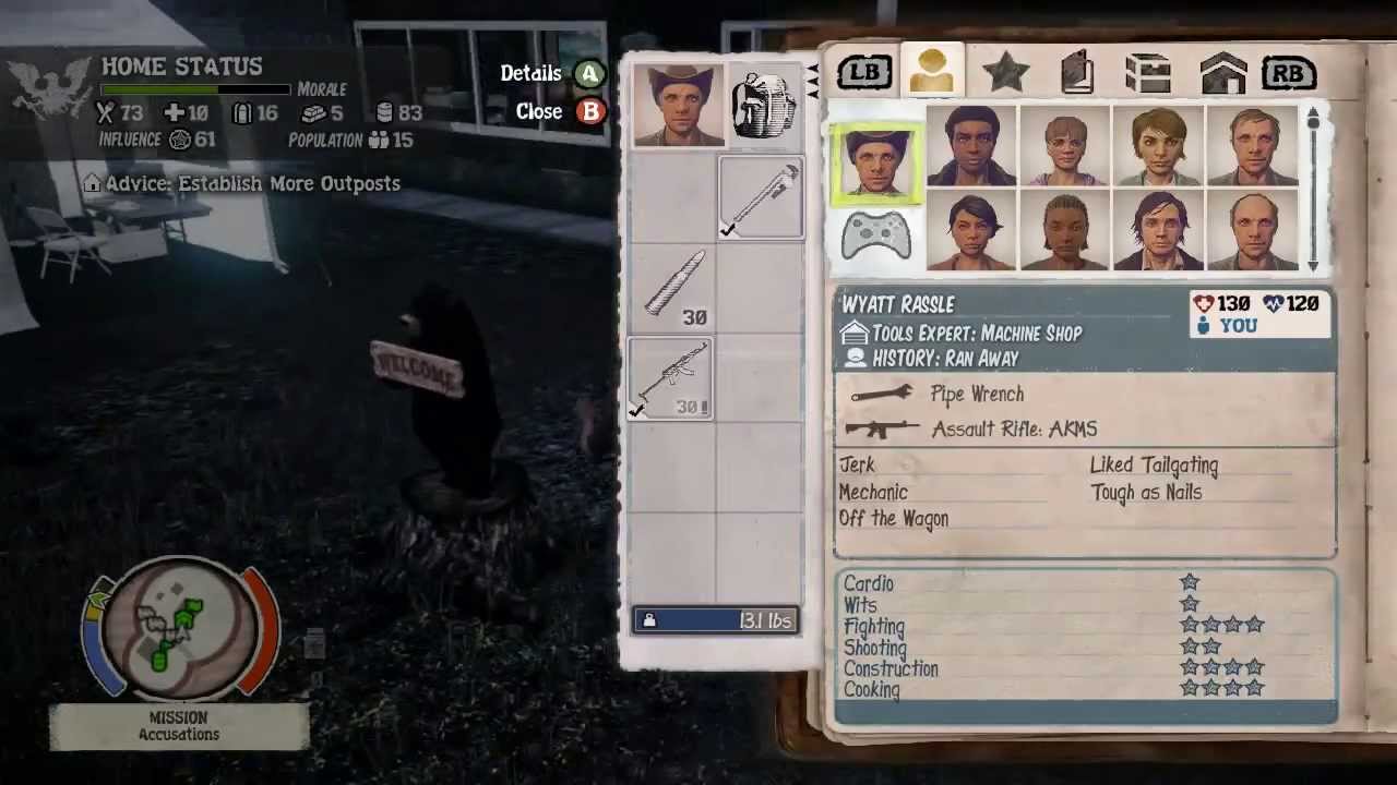 State Of Decay Гайд - Обзор Часть 2 (Смена Базы)