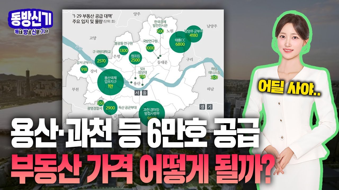 [🔴LIVE]  정부의 6만호 주택공급 대책...부동산 가격 전망은?ㅣ1월 30일 금요일 ABC