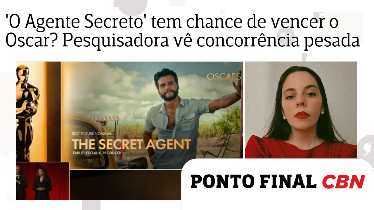 'O Agente Secreto' tem chance de vencer o Oscar? Pesquisadora de cinema vê concorrência pesada; OUÇA