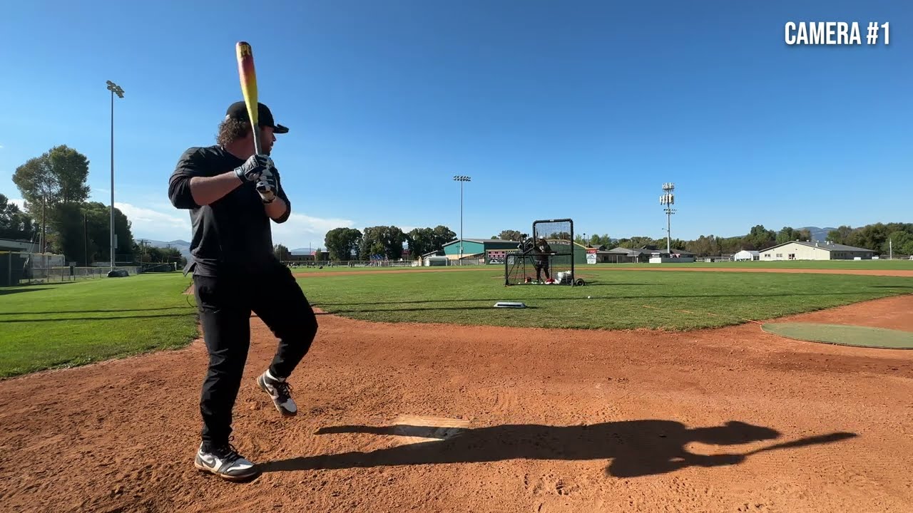 580 ФУТОВ | Все ракурсы (4k) | Попытка установить мировой рекорд Baseball Bat Bros в 2023 году