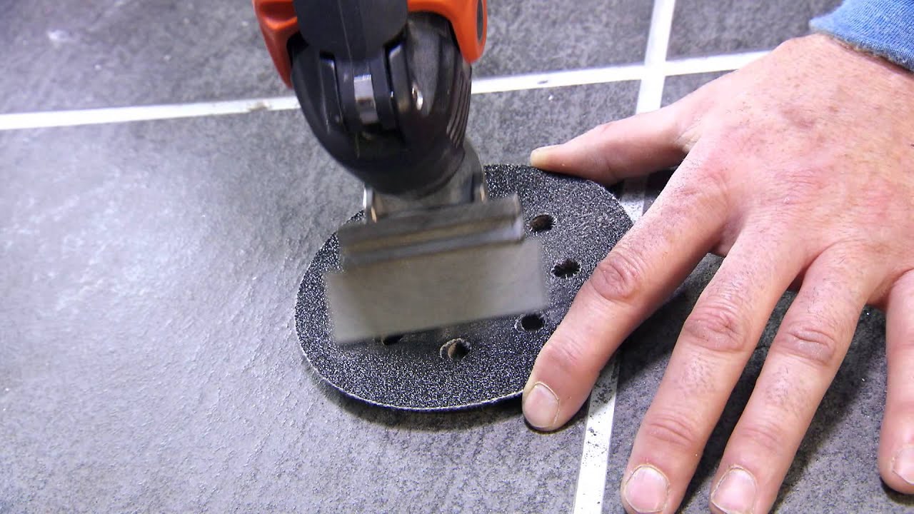 FEIN MultiMaster and grout cleaning