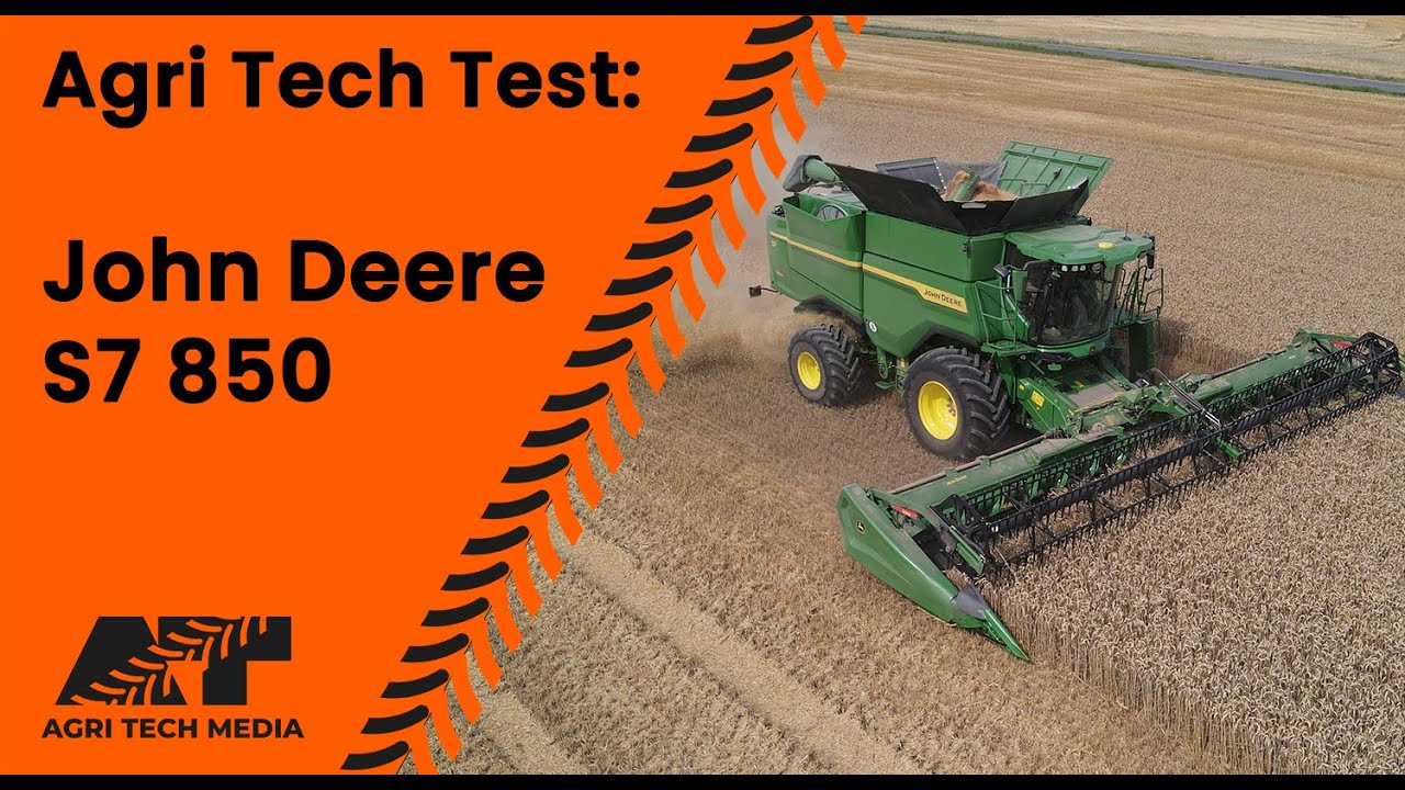 🇩🇰 Agri Tech Test: John Deere S7 850