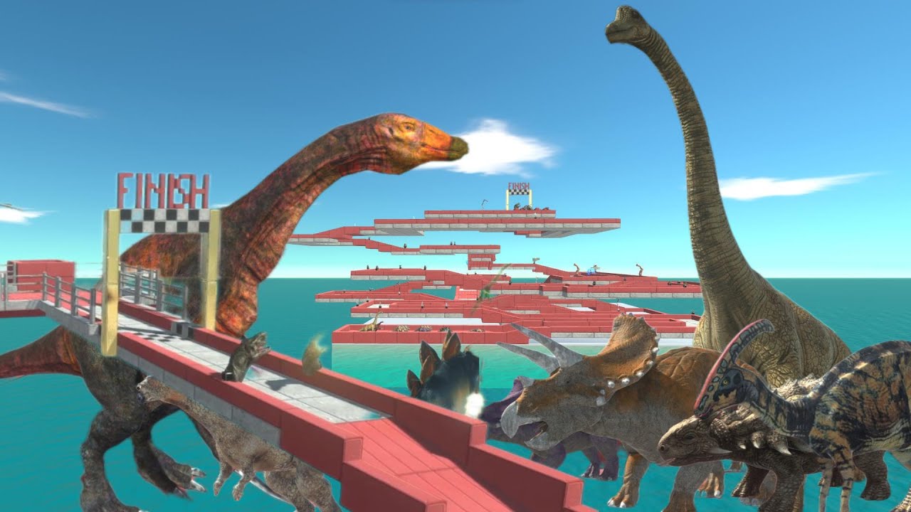 Dinosaurus challenge - Animal Revolt Battle Simulator