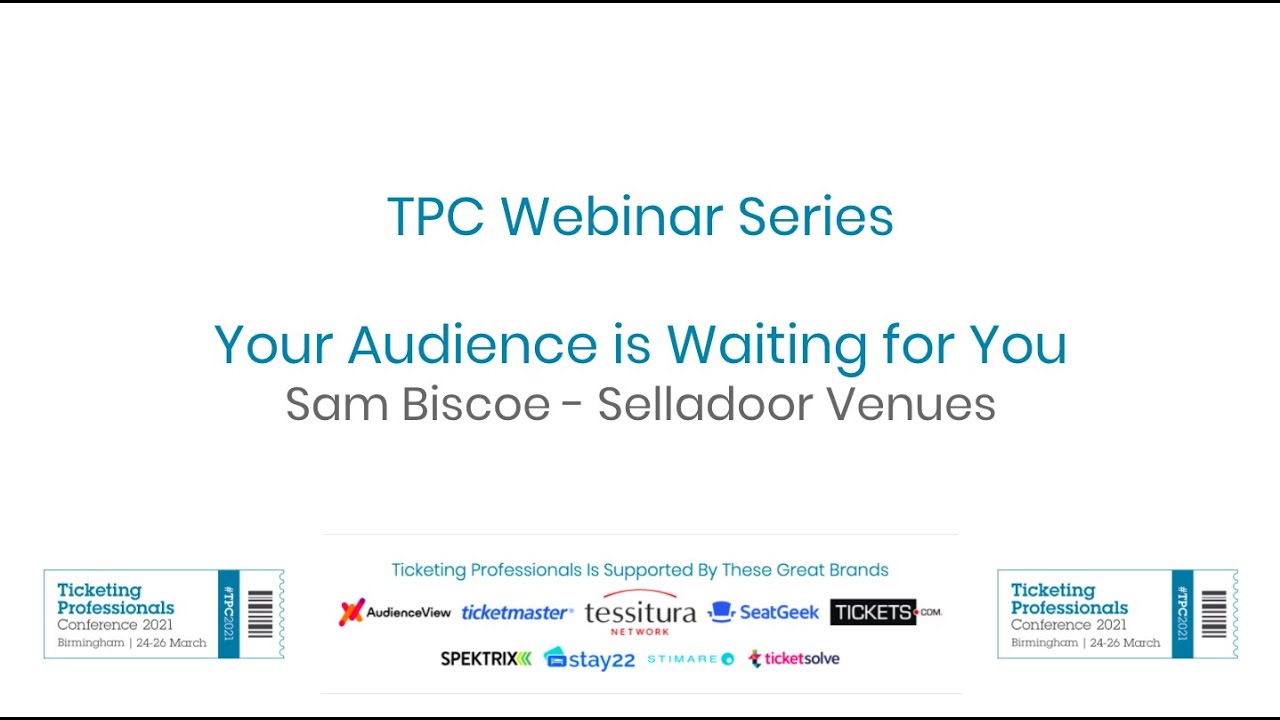 Your Audience is Waiting for You - Sam Biscoe