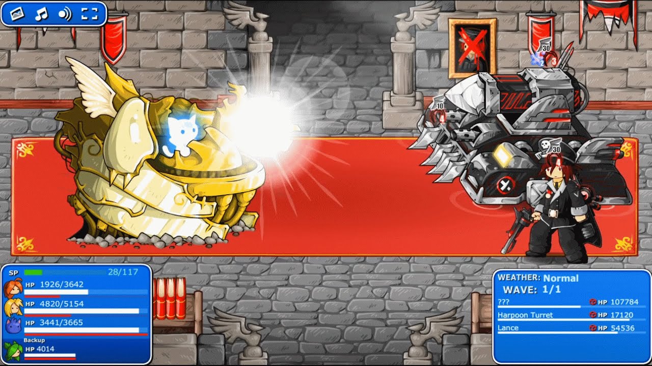 Epic Battle Fantasy 5 v2: Boss 3 - Lance & Neon Valkyrie (Epic Difficulty, Surrendered)