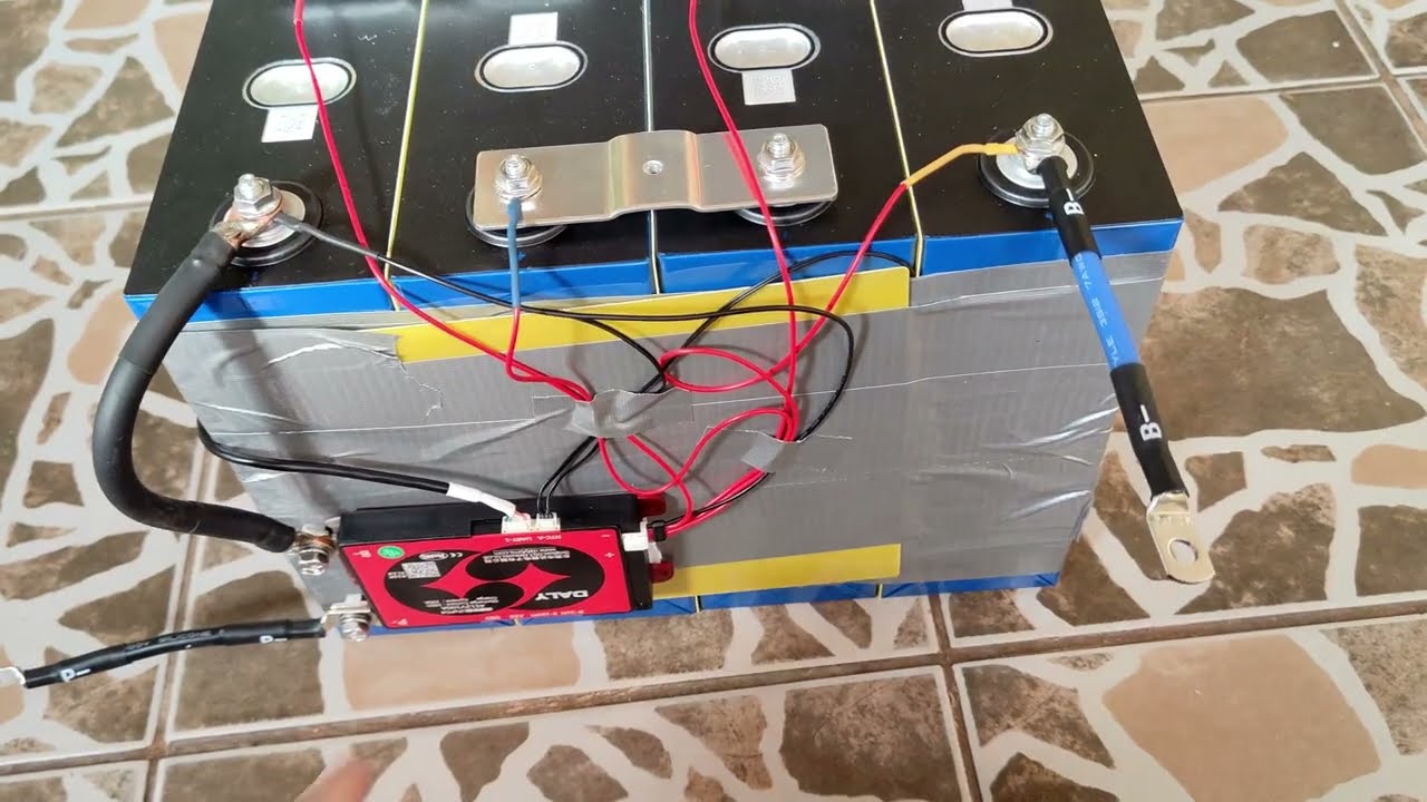 Acumulator lifepo4 facut acasa : Proba  incarcare si comfigurare Bms