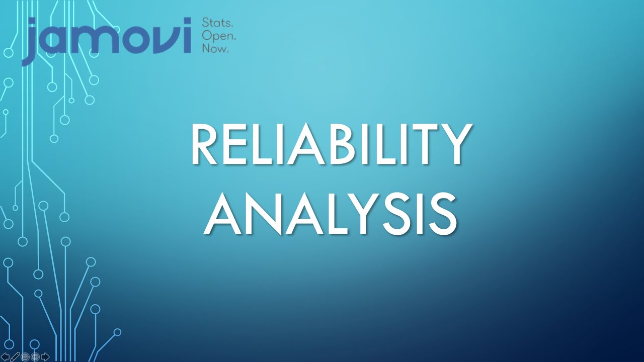 Jamovi: Reliability Analysis