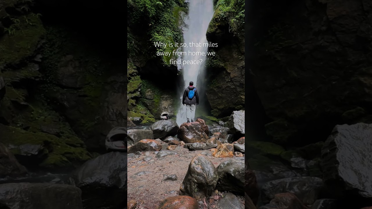Kanchenjunga Falls, Pelling, West Sikkim #sikkim #travel #travelshorts #youtubeindia #youtubeshorts
