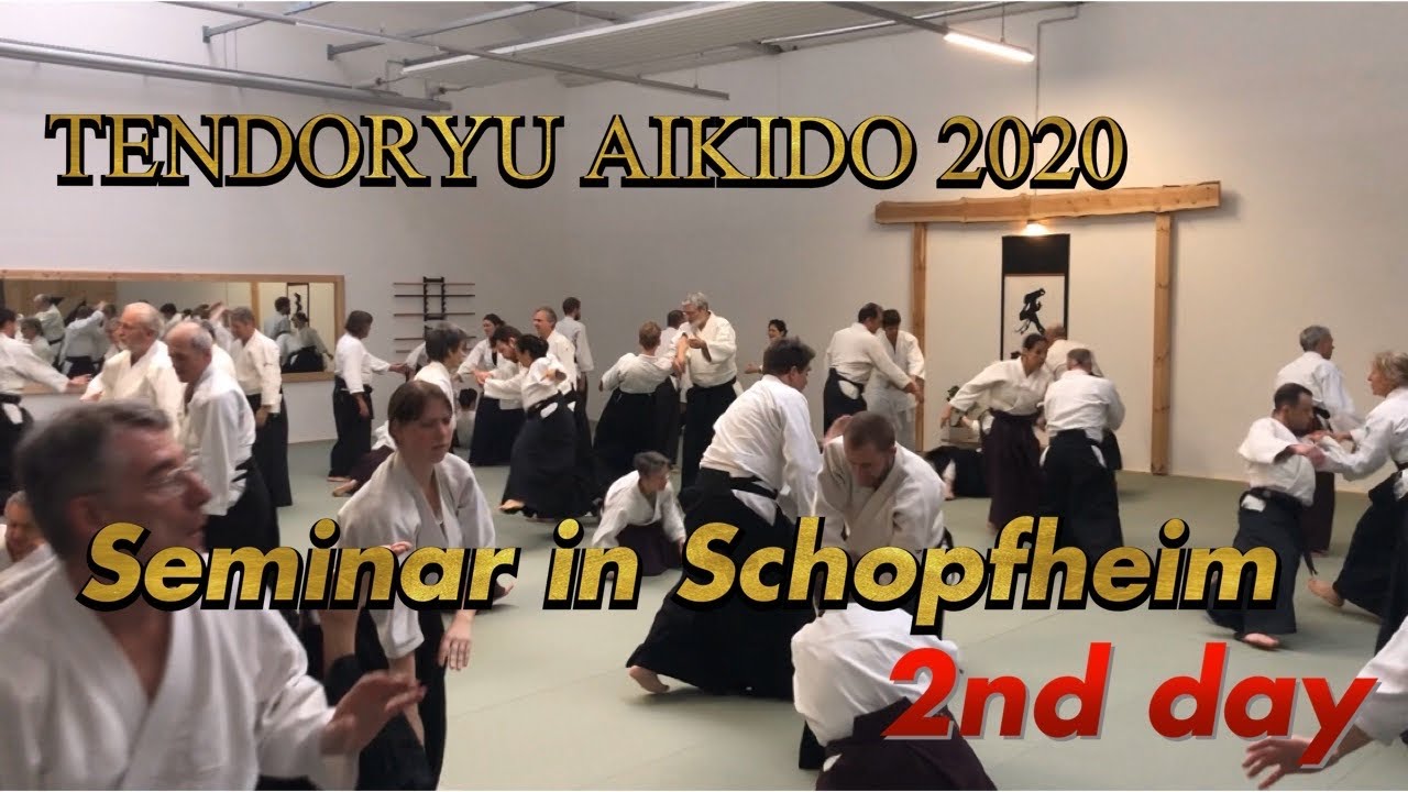 TENDORYU AIKIDO 2020 Seminar In Schopfheim 2nd day