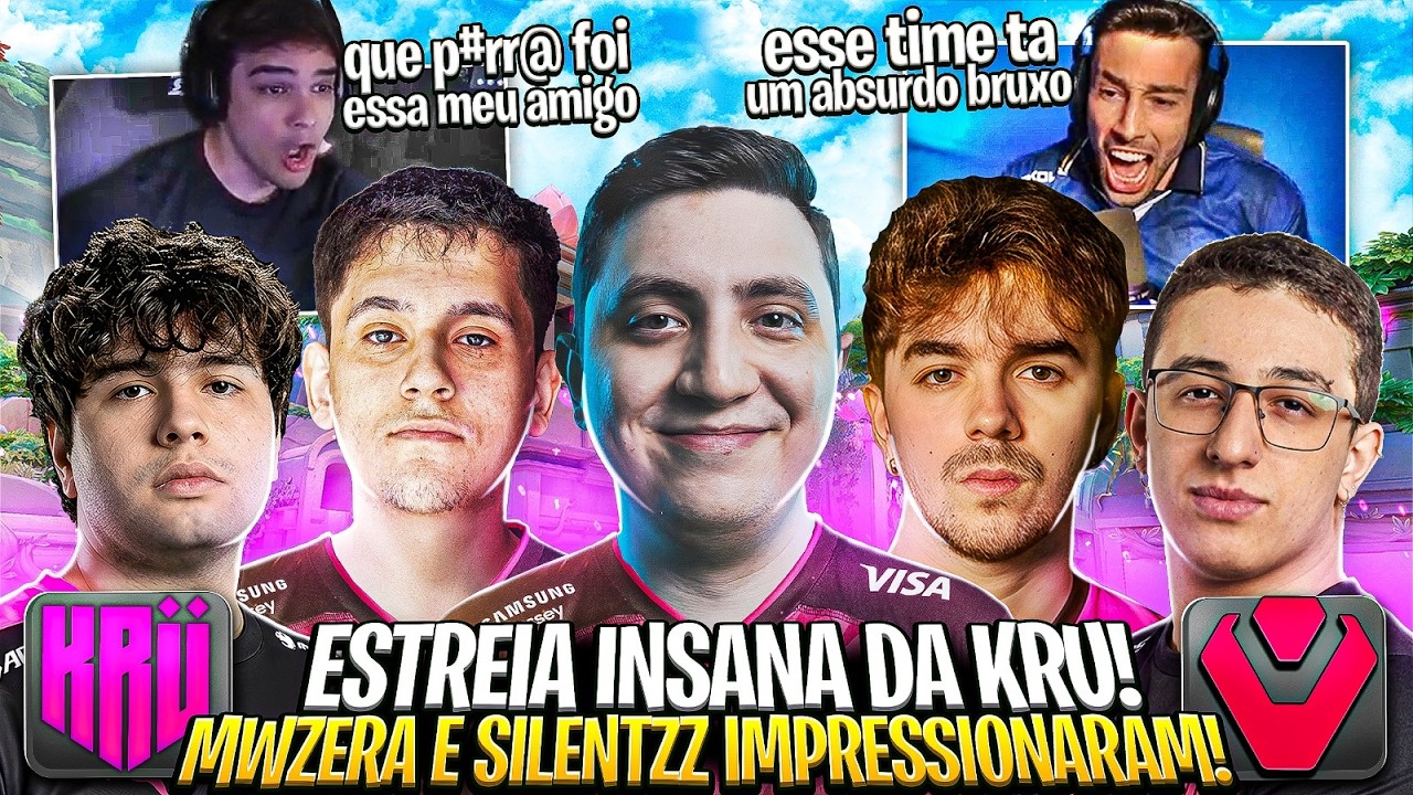 LESS, SAADHAK e MWZERA PROVARAM QUE A KRU &Eacute; INSANA NA ESTREIA! TCK e XAROLA ENLOUQUECERAM! SEN x KRU