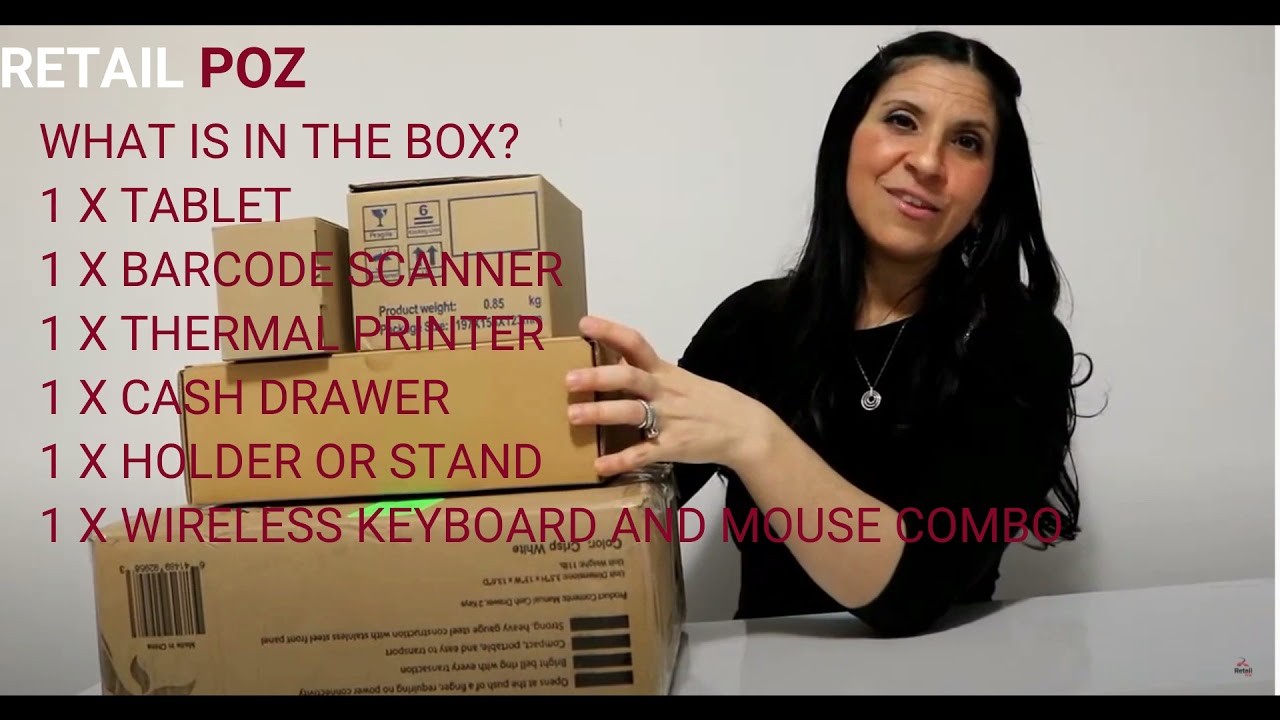 Point of Sale POS system - Unboxing Review Setup Tablet