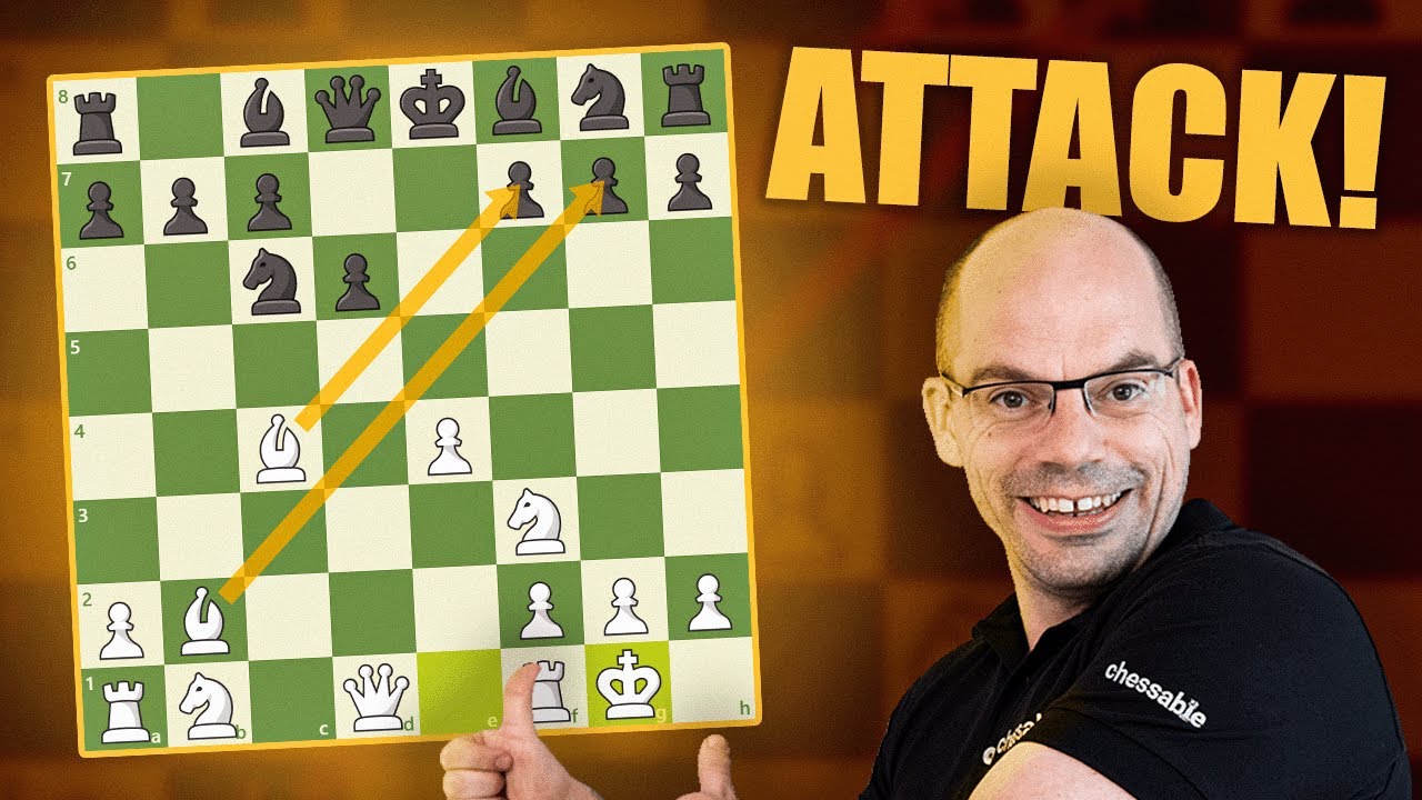 Датский гамбит: мощная игра! | Победа с помощью агрессии