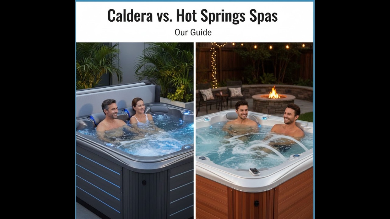 Caldera vs Hot Spring Spas (2026): Which Hot Tub Is Actually Better?