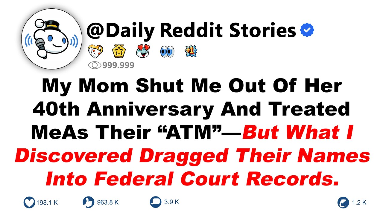 My Mom Shut Me Out Of Her 40th Anniversary & Treated Me As Their “ATM”—But What I Discovered Dragged