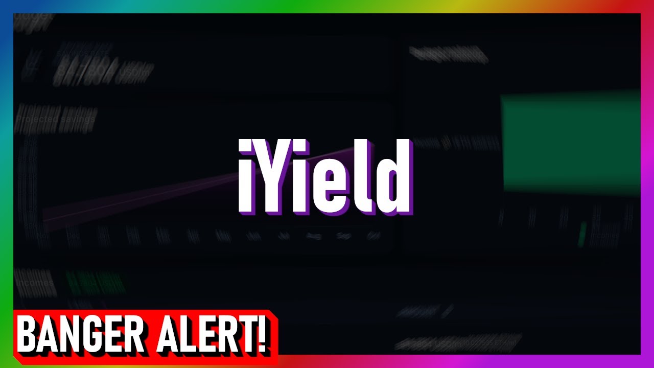[HOT🔥] - iYield - Your one-stop platform for tracking crypto, LP's and manage your crypto!