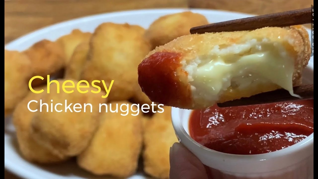 КУРИНЫЕ НАГГЕТСЫ с сыром 🧀 [супер вкусно, моим детям нравится]