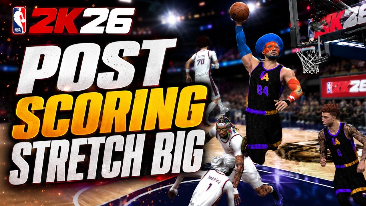 ЛУЧШИЙ УДАР ПО ЗАБИВАНИЮ МЯЧА ИЗ-ПОСТА В РЕЖИМЕ COMP PRO-AM В NBA 2K26!