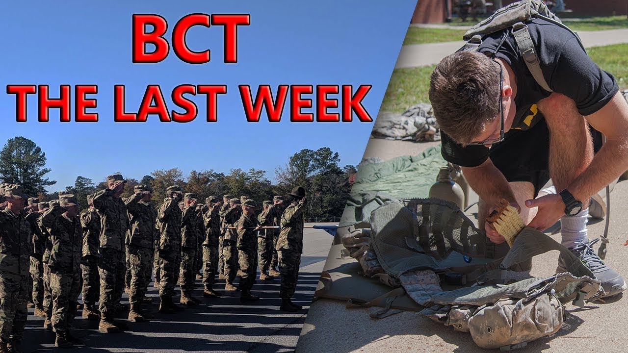 What Happens The LAST Week Of Basic Training?