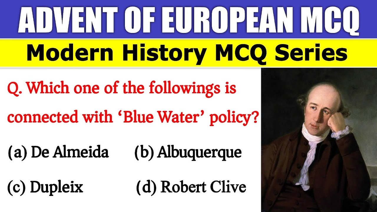 Advent Of European | Expected Modern History Questions | History MCQ | History GK | Dewashish Sir
