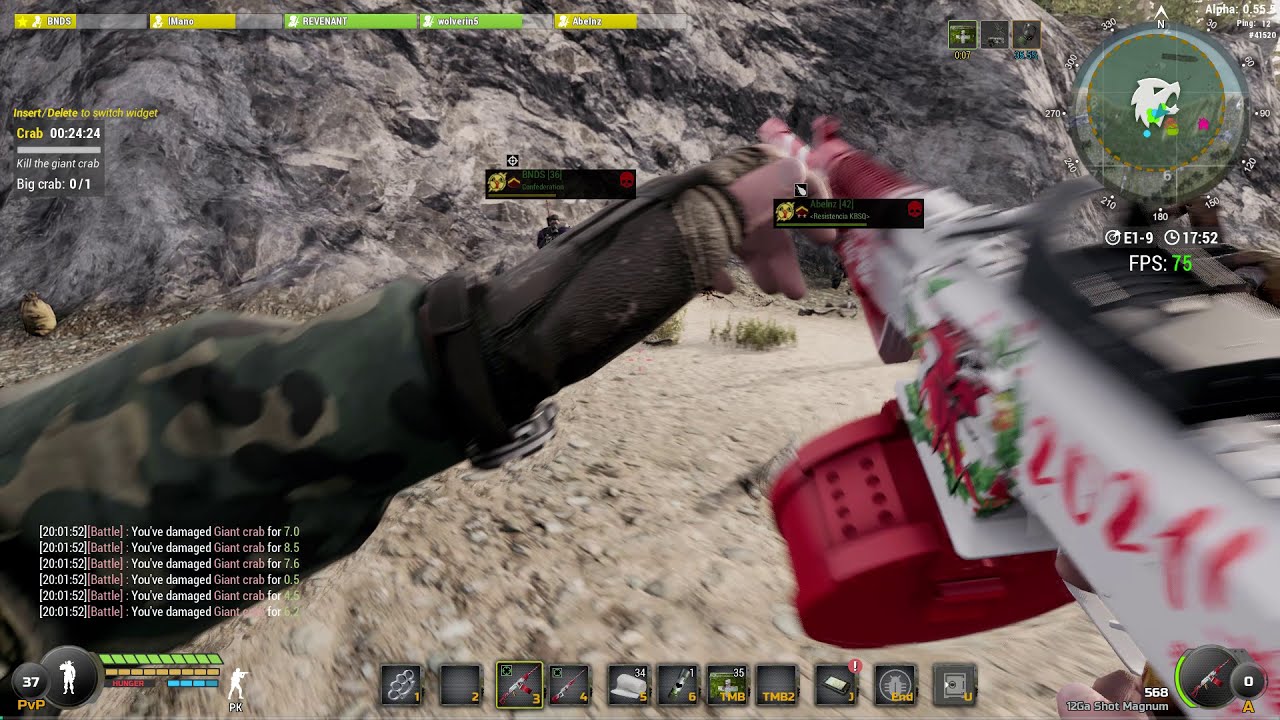 Will To Live Online 2021 Killing The Giant Crab Boss In the Coast Map/ Matando El cagrejo Gigante..