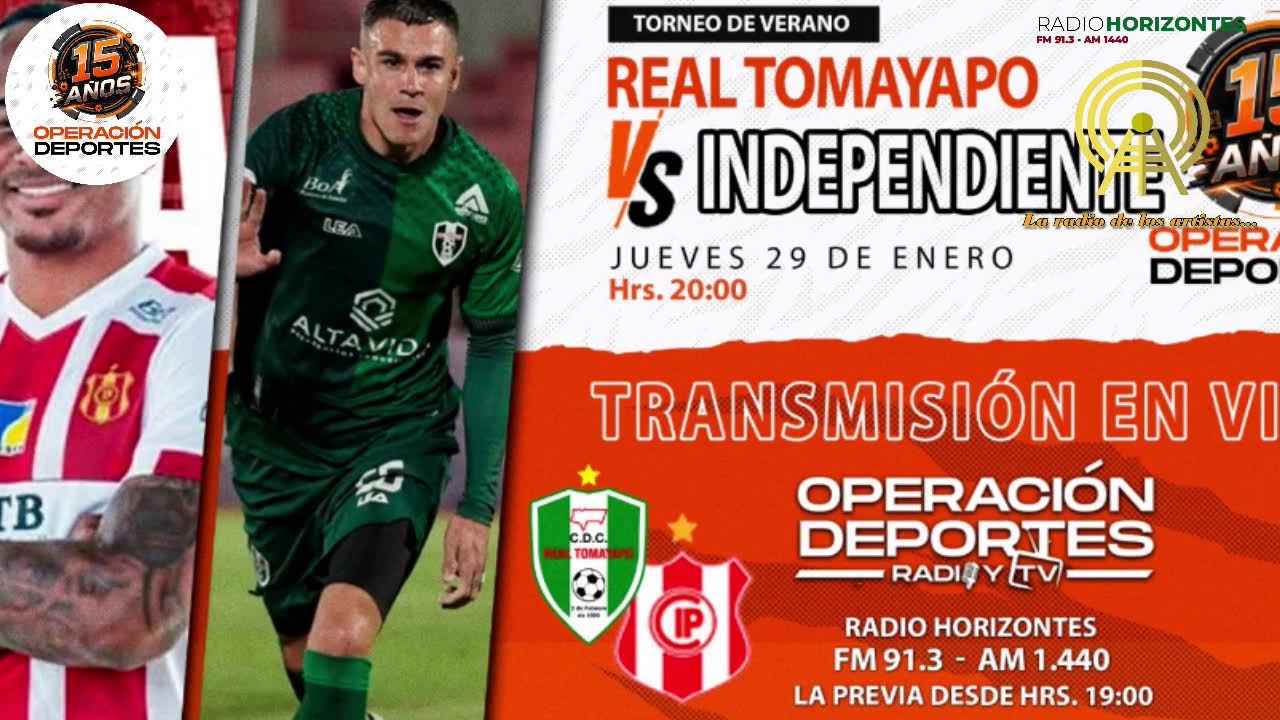 REAL TOMAYAPO VS INDEPENDIENTE 2026.