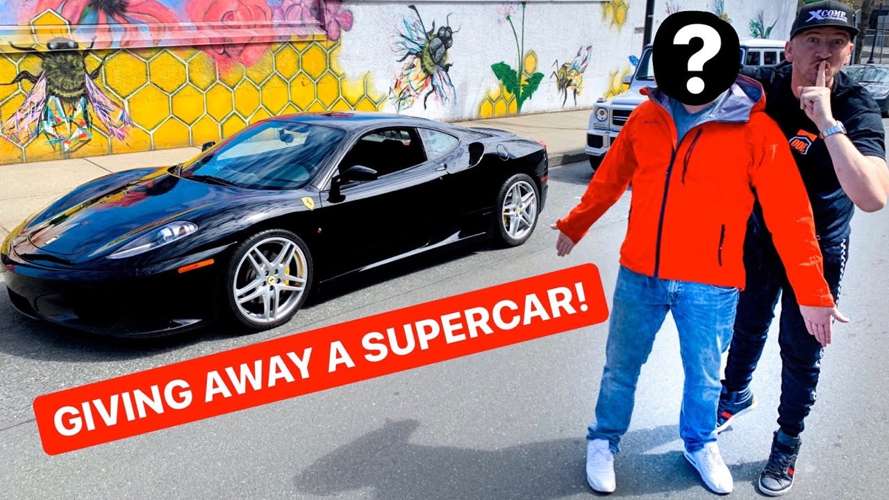 SURPRISING BEST FRIEND WITH A FERRARI ! *$85,000 BARN FIND*