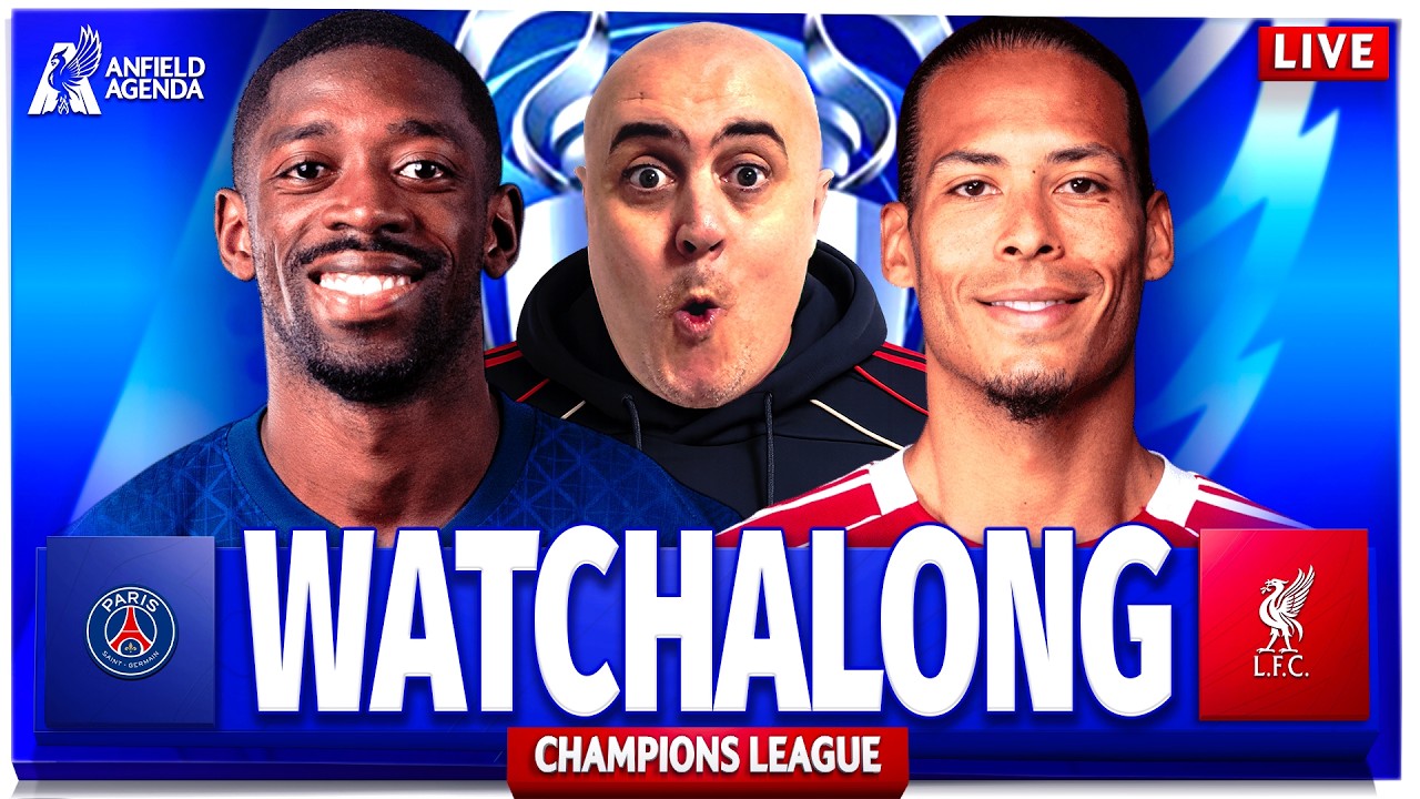 PSG vs LIVERPOOL LIVE WATCHALONG with Craig