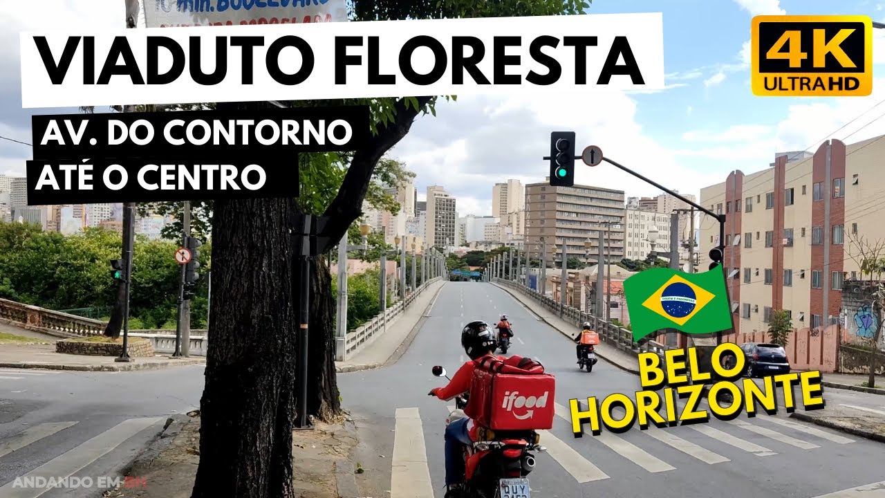 Viaduto FLORESTA até o Centro - Belo Horizonte/MG - Brasil・[4K] 2021