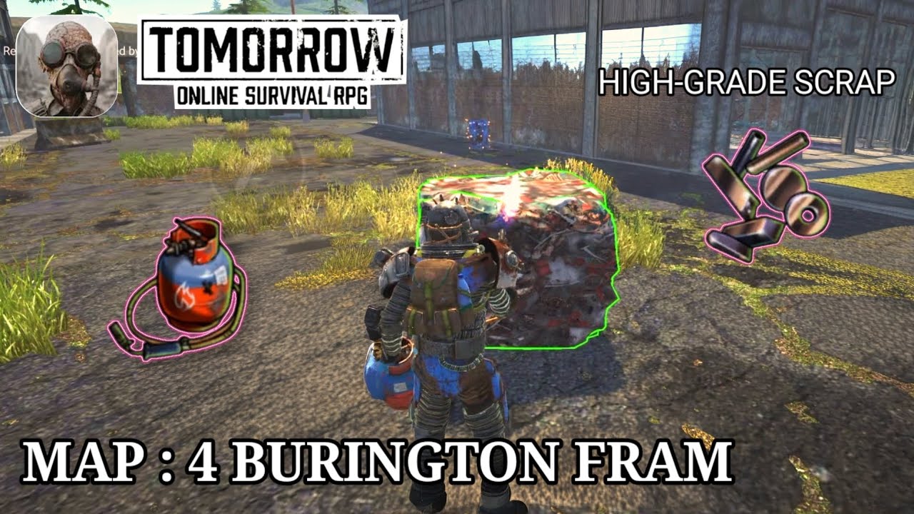 Tomorrow:MMO Nuclear Quest | NEW UPDATE Burlington farm High-Grade Scrap