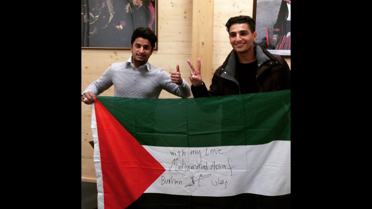 Mohammad Assaf the most beautiful interview ITA ! Burhan Video Blog