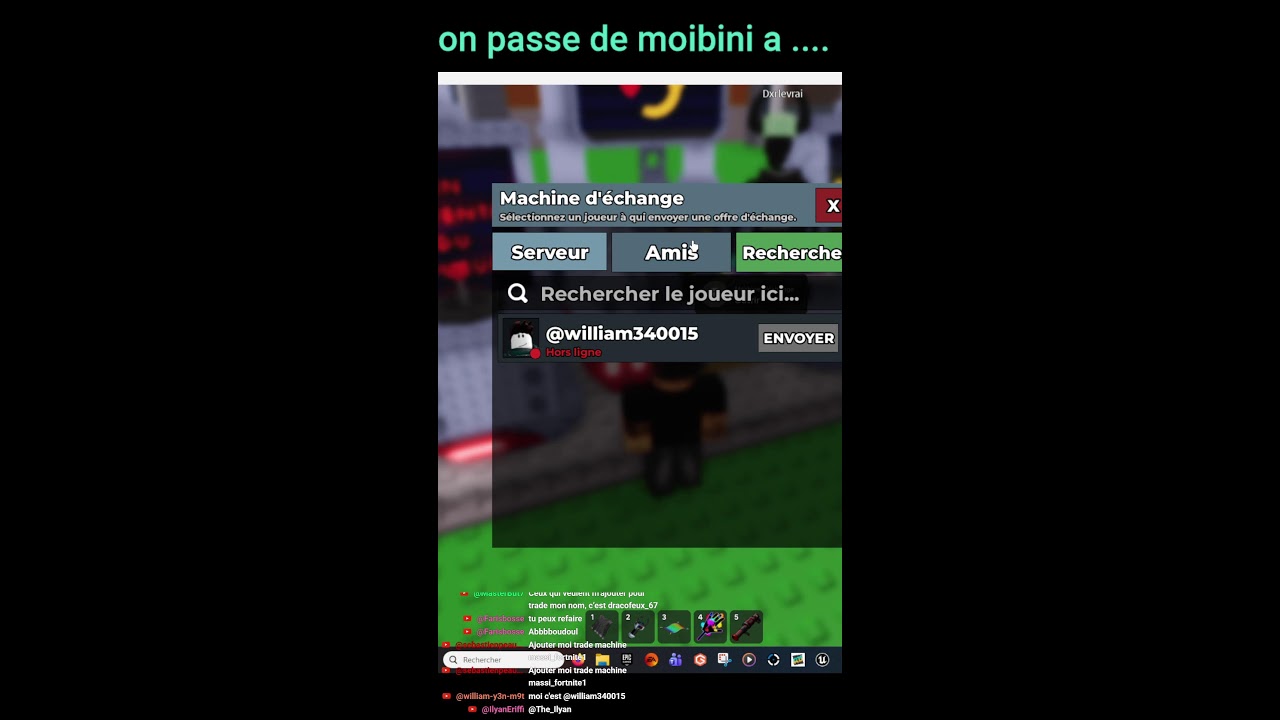 jour 1 on passe de de noibini ....