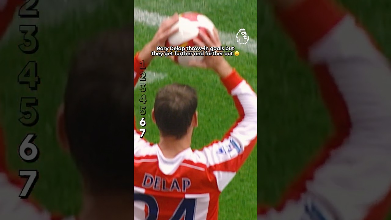 Delap throw-in goals that get FURTHER out 🎯