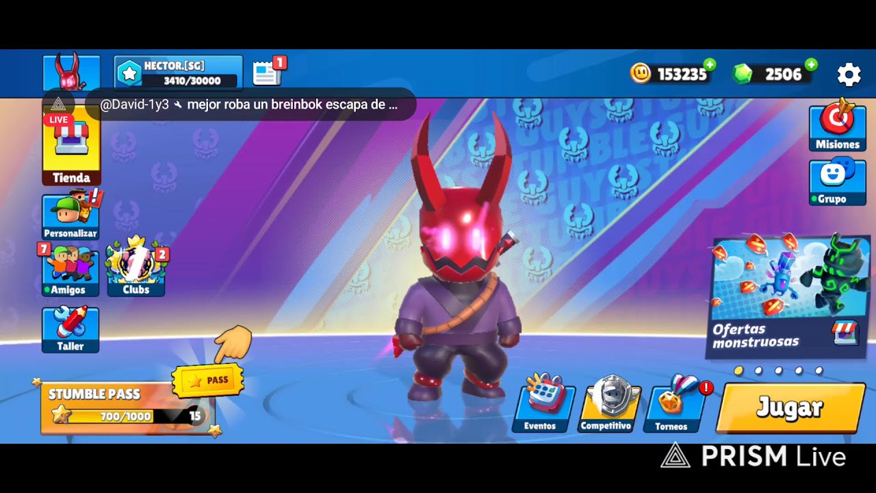 Jugando EVENTO MONSTER Stumble Guys 👾🔴 EN VIVO✨️ - Stumblehector