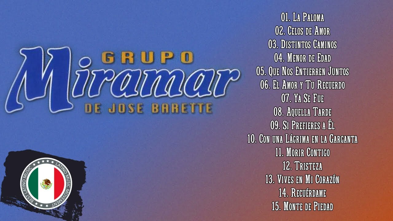 Grupo Miramar 30 Cumbias Inolvidables - Grupo Miramar Mix De Cumbias Románticas Del Recuerdo